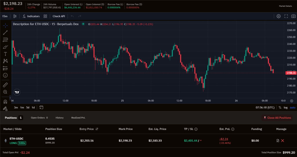 Berps Interface