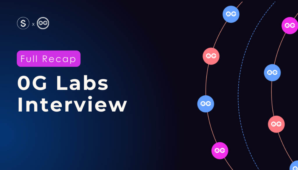 RECAP 0G Labs Interview - Redefining Data Availability for the Next Generation of Blockchain Applications